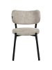 Beliani 2er-Set Esszimmerstuhl BRONTE in Beige/Schwarz