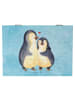Mr. & Mrs. Panda Geschenkdose Pinguin umarmen ohne Spruch in Eisblau