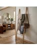 relaxdays Handtuchleiter in Natur - (B)60 x (H)145 cm