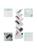 relaxdays Bücherregal in Weiß - (B)38 x (H)146 x (T)22 cm