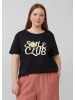 QS T-Shirt in 99D1_schwarz