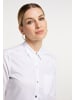 usha BLACK LABEL Damen Hemdbluse in Weiss