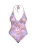 JOOP! Badeanzug Pastell in Palm AOP