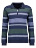 Ragman Troyer-Sweatshirt gestreift in Blau