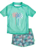 Playshoes UV-Schutz Bade-Set Palmen in mint