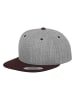  Flexfit Snapback - Classic in h.grey/maroon