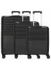 D&N Travel Line 4000 - Trolley-Set, 3tlg. in schwarz