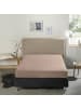 REDBEST Boxspring-Spannbettlaken Denver in taupe