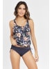 LASCANA Tankini-Top in anthrazit-bedruckt