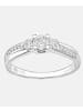 Diamant L'éternel Ring aus 750 Weißgold mit 0.5 Karat Diamant