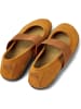 Camper Ballerinas " Right Nina " in Camel Braun