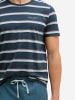 Marc O'Polo Pyjama Mix N Match in orion blue stripe/orion blue