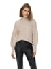 ONLY Pullover ONLCELINA HIGHNECK in Beige