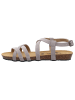Plakton Sandalen in silber