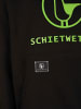 SCHIETWETTER SCHIETWETTER Hoodie Logoprint Michael in schwarz-lime
