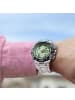 Festina Herrenuhr Chronograph Chrono Bike Stahl/Hellgrün