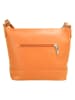 Cluty Umhängetasche echt Leder in orange