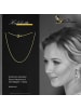 GoldDream 333 Gelbgold Damen GoldDream Halsketten Anker diamantiert Kette ca. 40cm