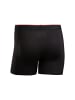 DANISH ENDURANCE Boxershorts Bamboo Trunks with fly in schwarz/rot