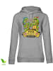 Teenage Mutant Ninja Turtles Hoodie "Pizza Party With My Bros Girly Hoodie" in Grau