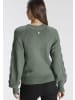 Tamaris Strickpullover in salbei mélange