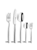 Paul Wirths 60-tlg. Besteckset COMO in edelstahl