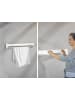 Leifheit  Wandtrockner Telegant 36 Protect Plus weiß silber 71,3 x 37,0 x 10,8 cm