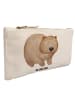 Mr. & Mrs. Panda Schminktasche Wombat ohne Spruch in Weiß