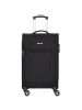Nowi Edinburgh 4 Rollen Trolley 64 cm schwarz