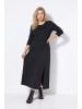 Ulla Popken Midikleid in schwarz