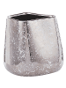 Beliani Dekovase CIRTA in Silber - (W) 20 x (H) 20 x (L) 20 cm