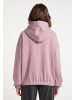 myMo Kapuzensweatjacke in Mauve