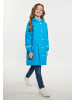Schmuddelwedda Mädchen Regenmantel in Cyanblau