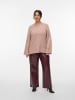Vero Moda Strickpullover in Pink Dogwood
