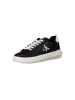 Calvin Klein Schwarze Leder-Sneaker