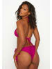 Moda Minx Bikinihose Amour Tie Side Brazilian in Plum