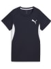 Puma T-Shirt "W CROSS THE LINE TEE 3.0" in Blau