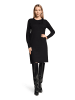 Betty Barclay Strickkleid mit Schleifenknoten in Schwarz
