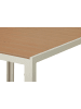 ebuy24 Gartentisch Noah Teak 90 x 90 cm