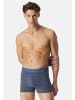 Schiesser Retro Short / Pant 95/5 Cotton in Dunkelblau / blau
