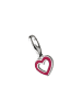 Giorgio Martello Milano Charm Herz in Pink