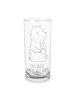 Mr. & Mrs. Panda Glas Bär Kaffee mit Spruch in Transparent