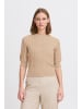b. young BYNIBE SS JUMPER - KNIT Regular fit in Humus Melange