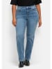 sheego Gerade Stretch-Jeans in blue Denim