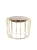 Kayoom Sitzkissen Pouf Comfortable in graubraun - gold