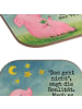 Mr. & Mrs. Panda Bierdeckel Schwein Glück Design mit Spruch in Weiß