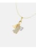 Diamant L'éternel Halskette aus 585 Gelbgold