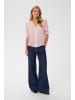 SAINT TROPEZ Bluse kurzarm KristelSZ Gerade Passform in Chalk Pink