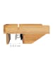 relaxdays Bettablage in Natur - (B)32,5 x (T)27 cm