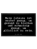Mr. & Mrs. Panda Matte Mein Zuhause ist sauber... mit Spruch in Schwarz